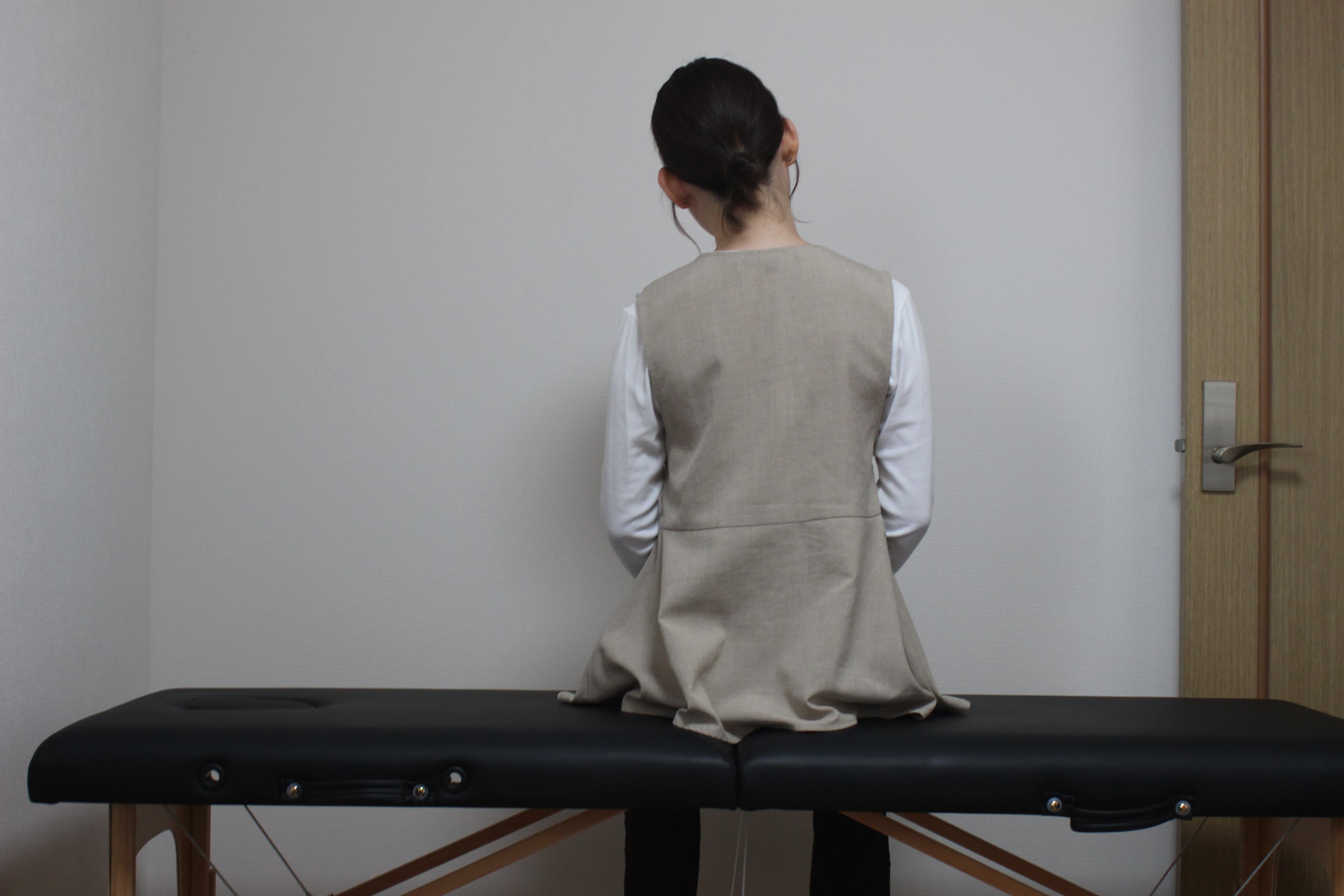 動きにくかった首もスッキリ改善！ after